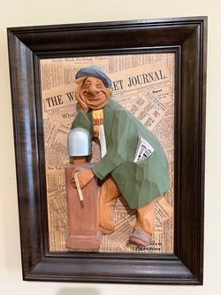“DUFF TWEED”  Wood Carvings