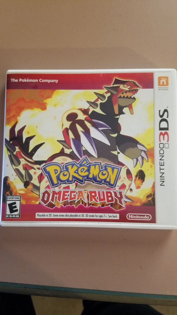 Pokemon Omega Ruby for Nintendo 3DS