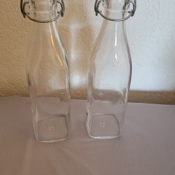 Rubber Seal Glass Bottles