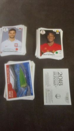Stickers liga española. Champion. Russia 2018