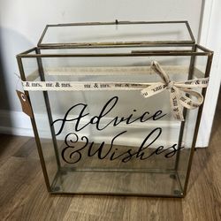 Advice And Wishes Box
