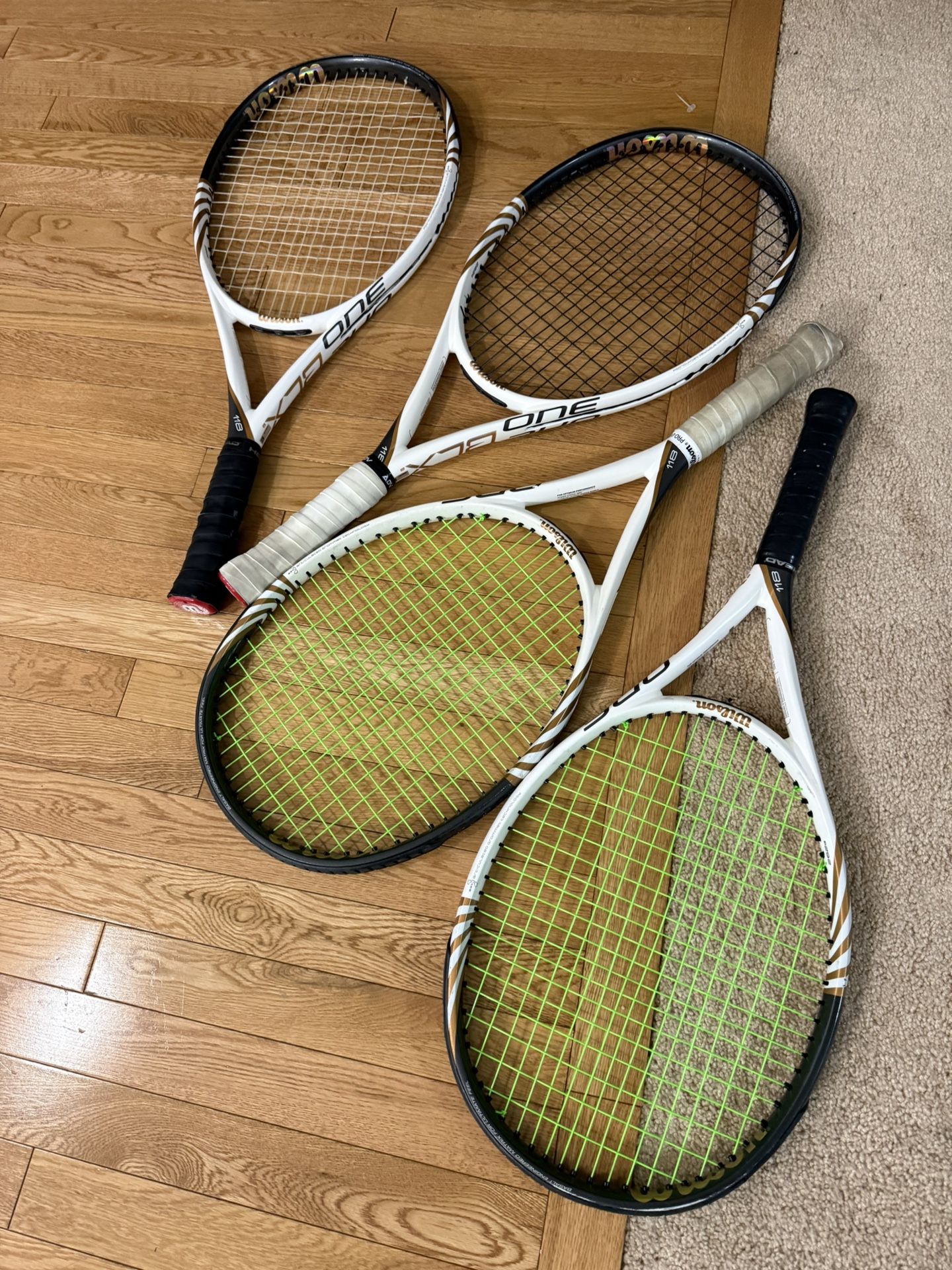 Wilson K One Oversize Tennis Rackets – 118 sq in – Lightweight Power Racquets