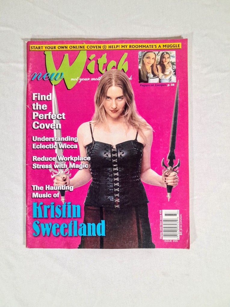 New Witch Magazine Kristin Sweetland 2003 October Issue #5