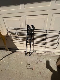 Black Metal Car Pet Barrier Gate