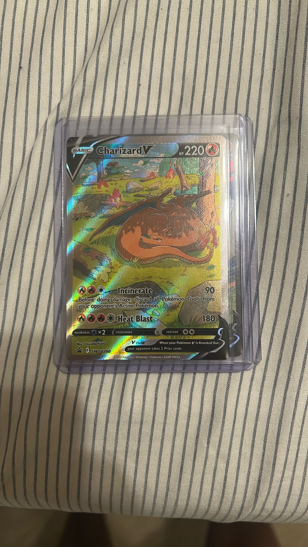 Charizard V SWSH260 Promo