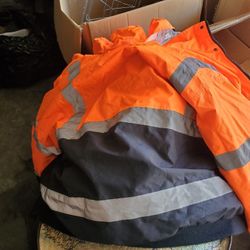 Construction Rain Jacket 