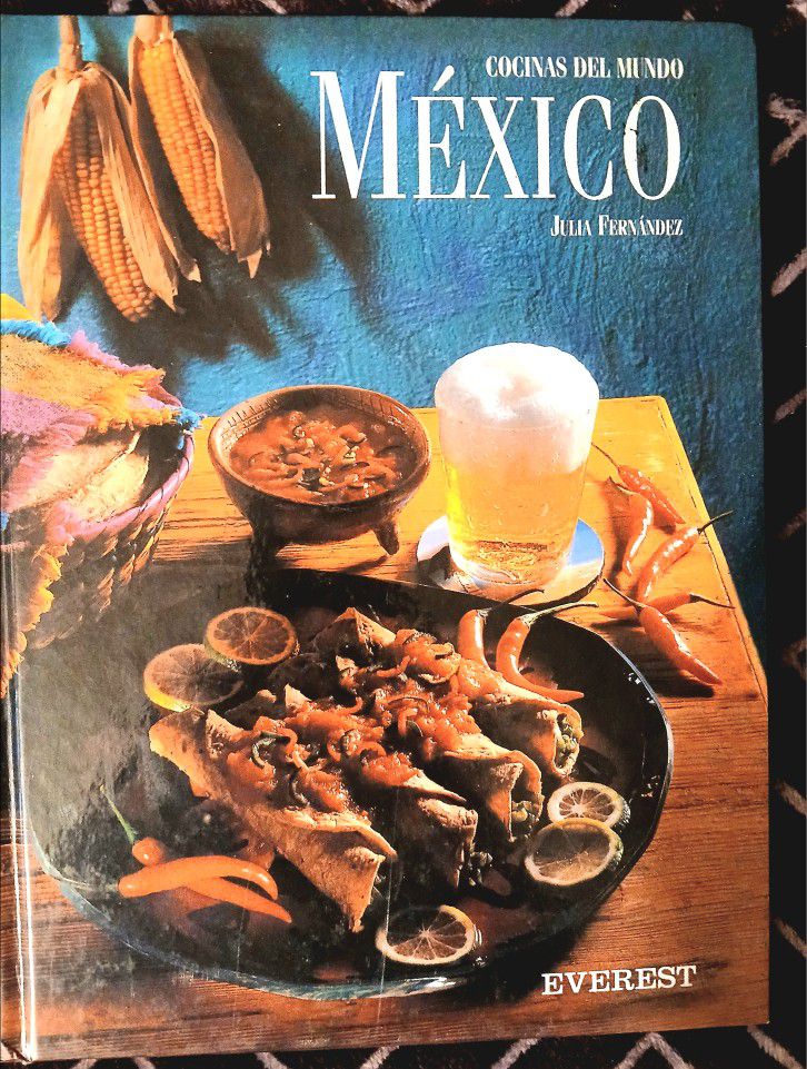 Libro.  Mexico. Recetas