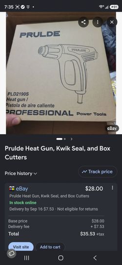 Prolide PLD2190S Professional Heat Gun