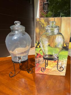 Glass drink  dispenser