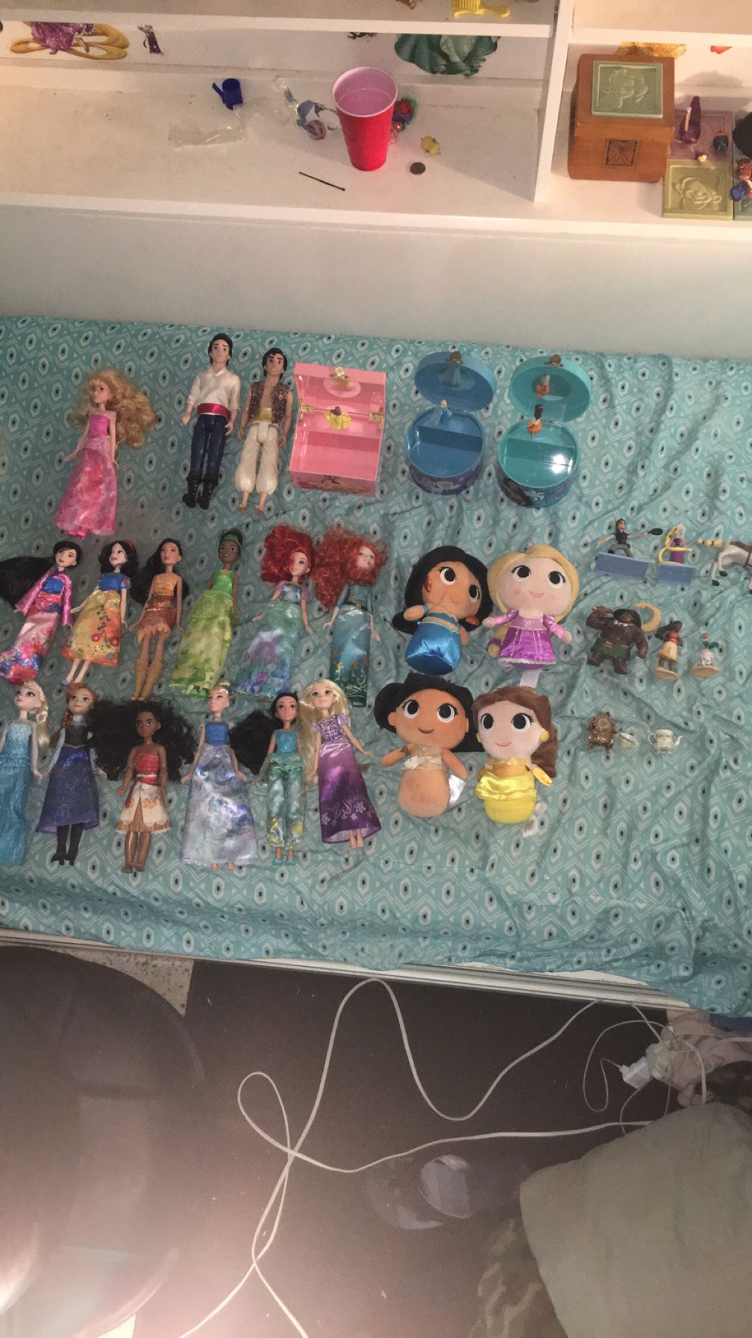 Disney Princess Dolls/Figures/Music Boxes