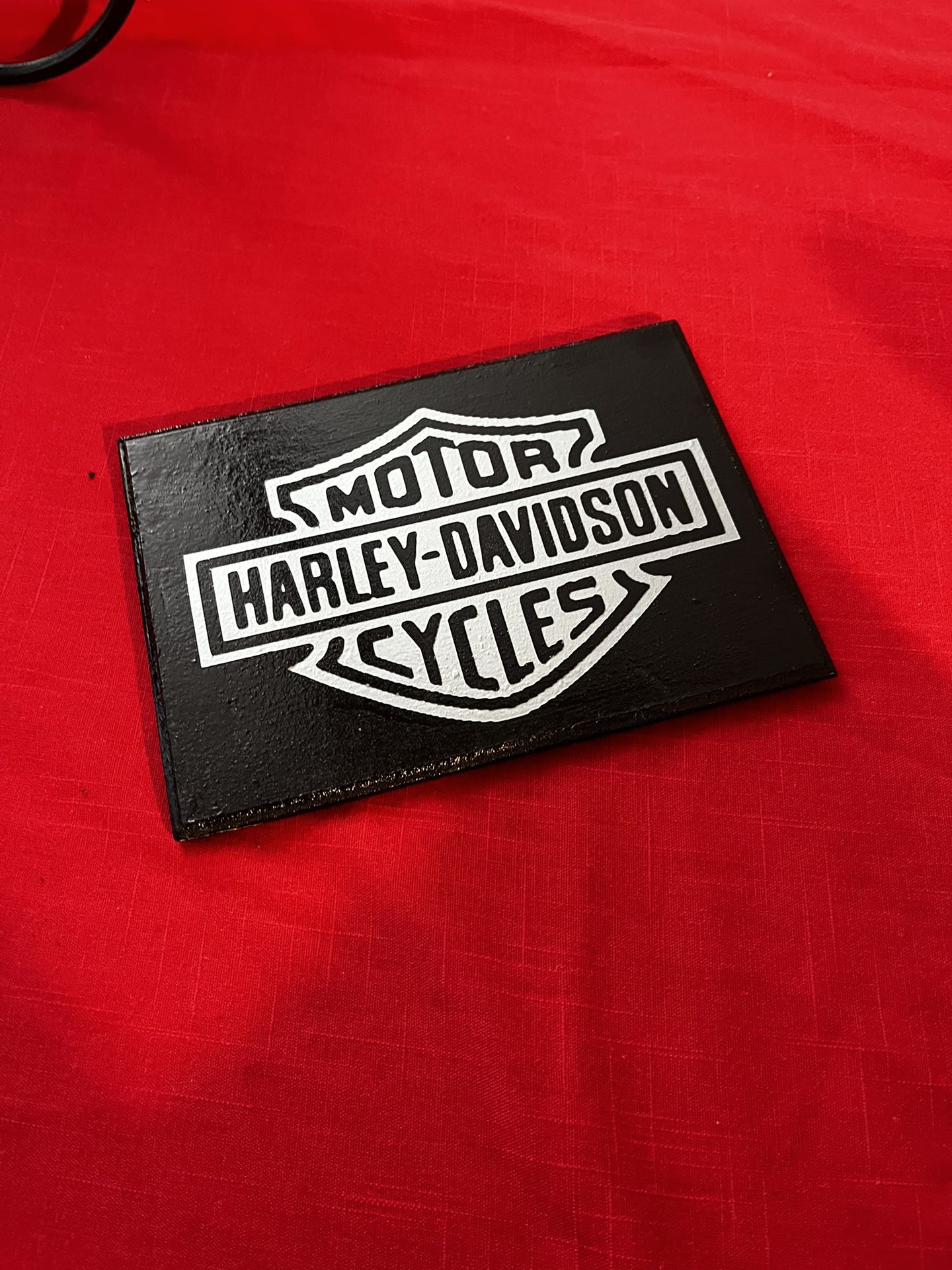 Harley Davidson Bar An Shield 5x7  