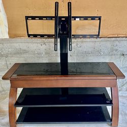 3-tier TV stand with drawer
