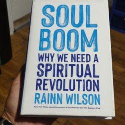 Autographed (signed) Soul Boom by Rainn Wilson The Office