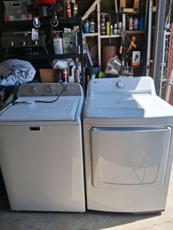 Maytag washer and LG gas dryer