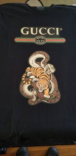 Customize t-shirt tiger with snake