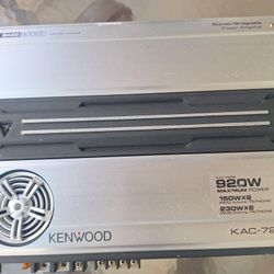 Kenwood Subwoofer Amplifier 