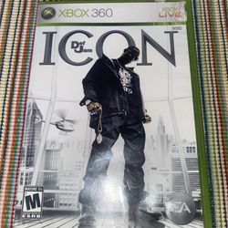 Def Jam: Icon Xbox 360, Xbox Live 2007 W/ Manual Complete CIB