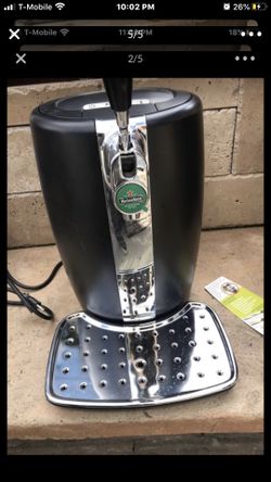 Beertender fridge for kegs used 1 time only