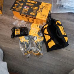 DeWalt Impact and Drill Kit Brand New 