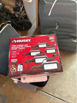 LED 7500 Luman LED string work lights