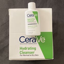 FREE:CERAVE HYDRATING CLEANSER FOR NORMAL TO DRY SKIN (10-1OZ IN THE BOX)