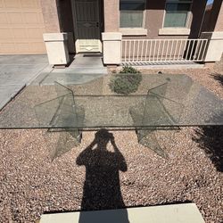 Glass  Dining Or Office Or Computer Table 