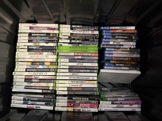 Xbox 360, PS4, and Nintendo DS Games- BUNDLE