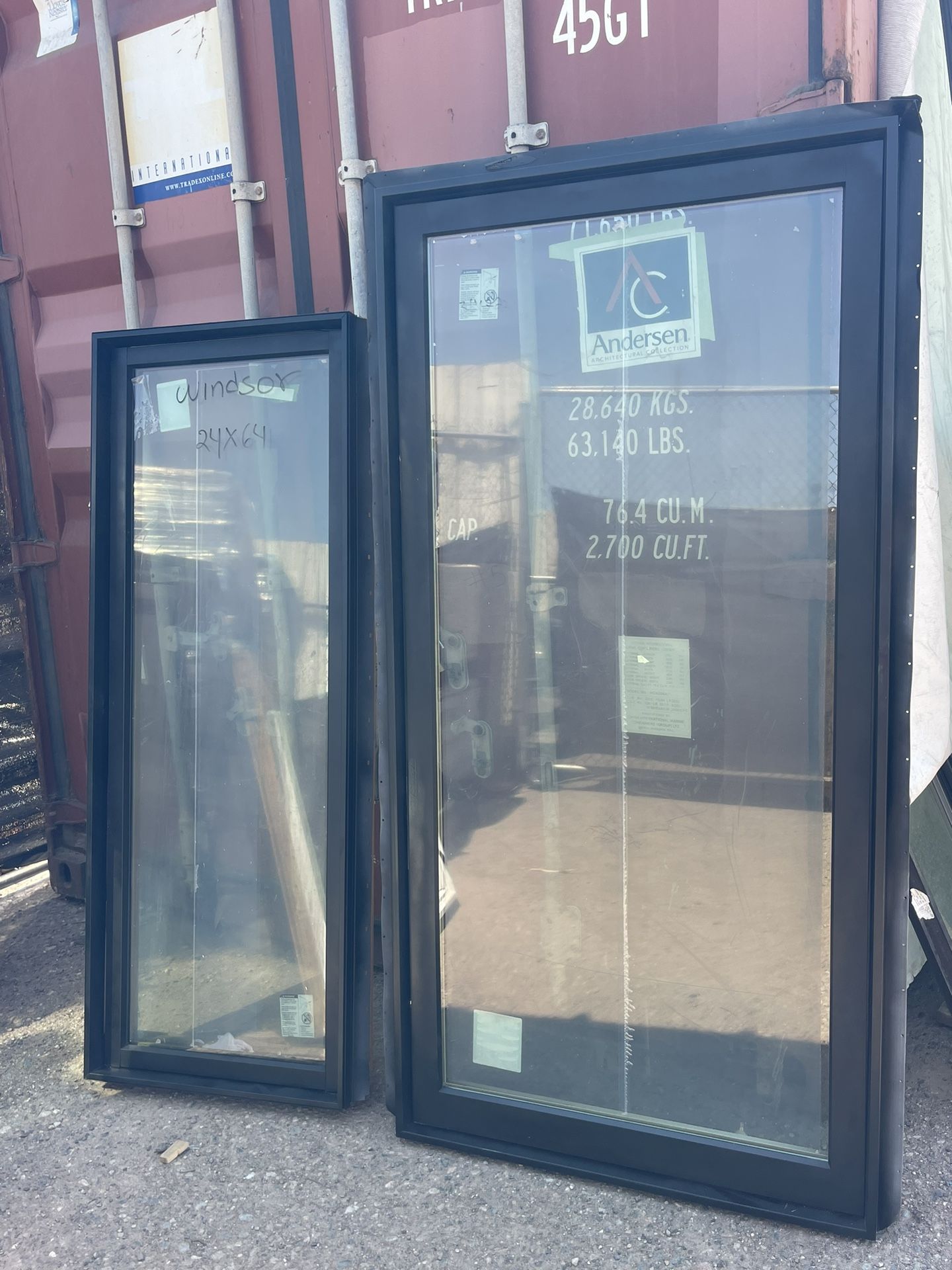 2-casement Windows 36x72 $580