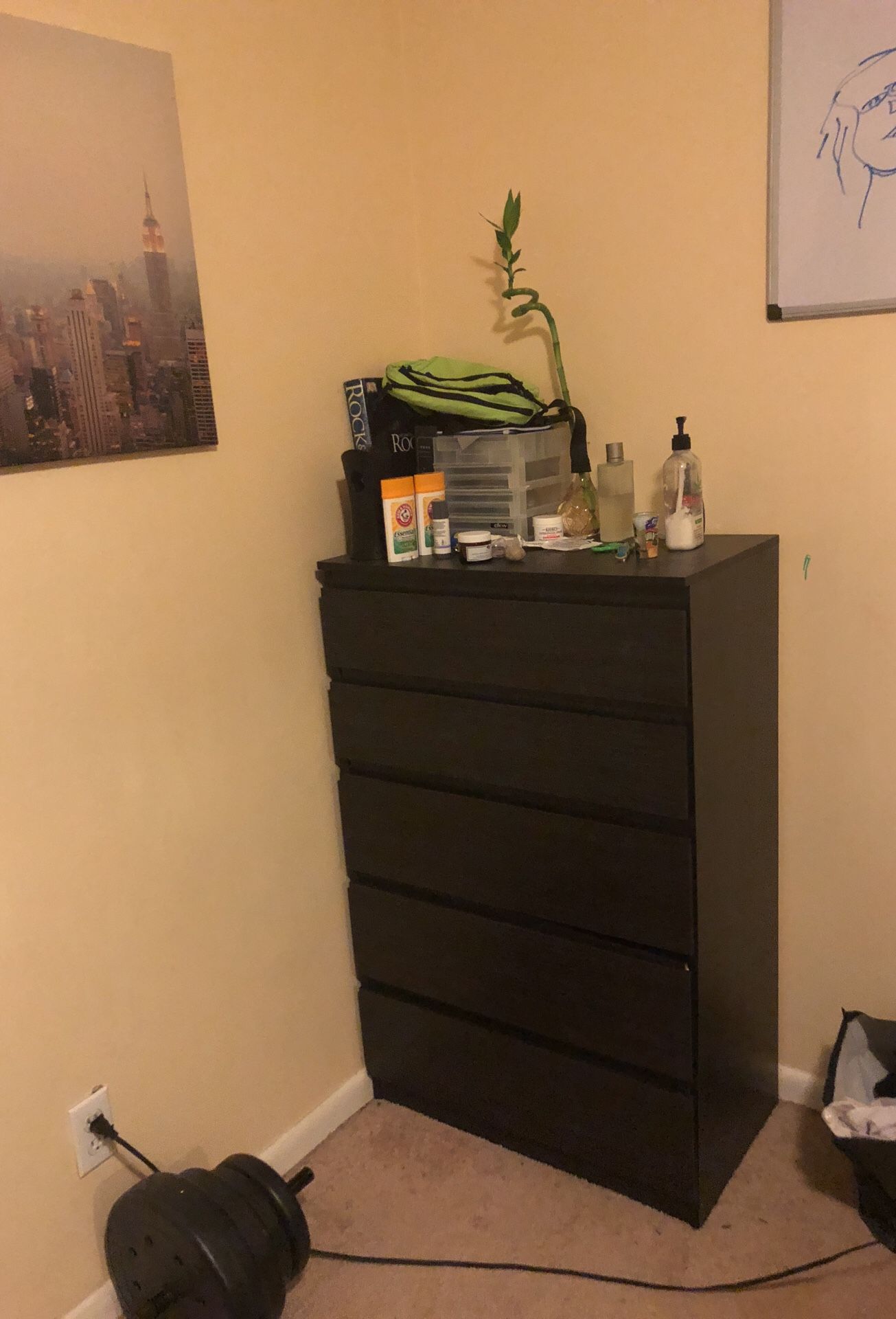 Drawer dresser plus free coffee table