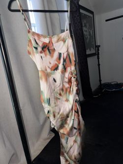 Silk dress size m
