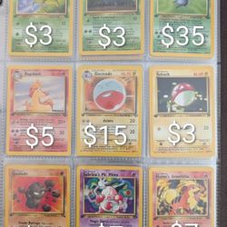 WoTC 1st Ed. Pokemon Card Lot