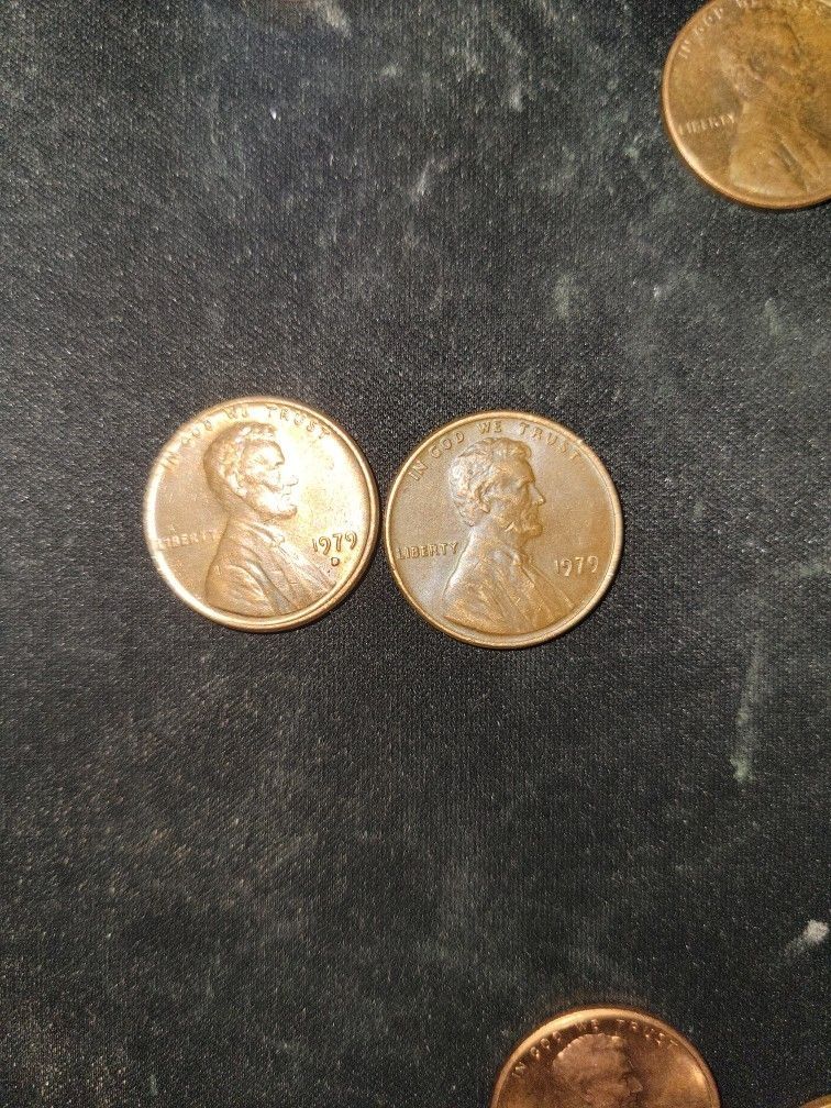 Two 1997 1 D Mint Mark