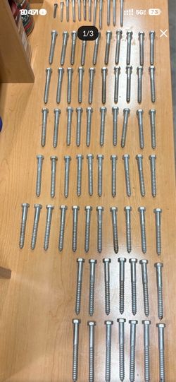 NEW Galvanized Lag Bolts