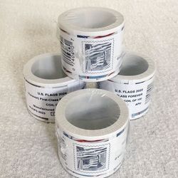 Genuine USPS Forever Stamps, Roll of 100