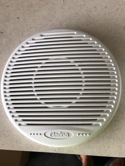 6.5” clarion boat speaker covers(2)