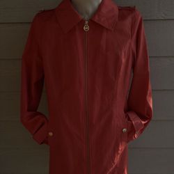 Micheal Kors Orange Jacket Size M 
