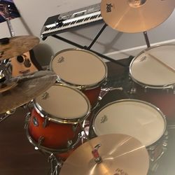 Ddrum Dominion Birch 5 Pc Red Burst