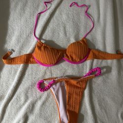 Orange/Pink Bikini