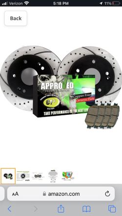 Honda/Acura Front Brake Rotor Set