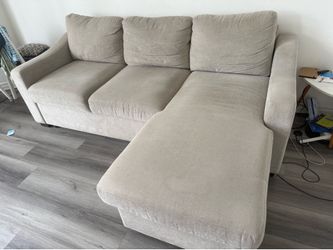 Comfortable Sofa Bed with Storage – Like New | $750