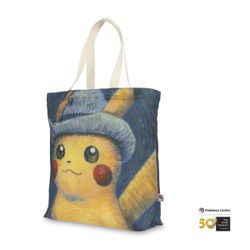 Pikachu Van Gogh Tote Bag