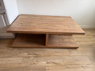Beige coffee table
