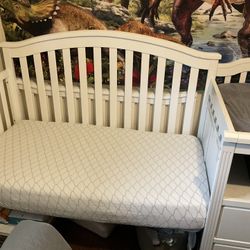 Crib And Mattress 