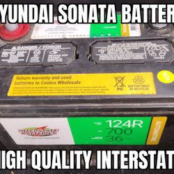 Hyundai Sonata Interstate Battery