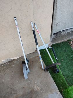 Milwaukee edger Milwaukee string trimmer and then the other ones in extension I think for your saw