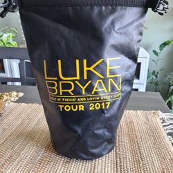 Luke Bryan Water Resistant Travel Bag Tour 2017 15"T X 12"W X 7"D