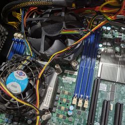 Super Micro X8DTL-i Rev 2 with 5560s and sinks