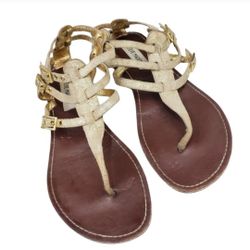 STEVE MADDEN GLADIATOR SANDAL SIZE 8