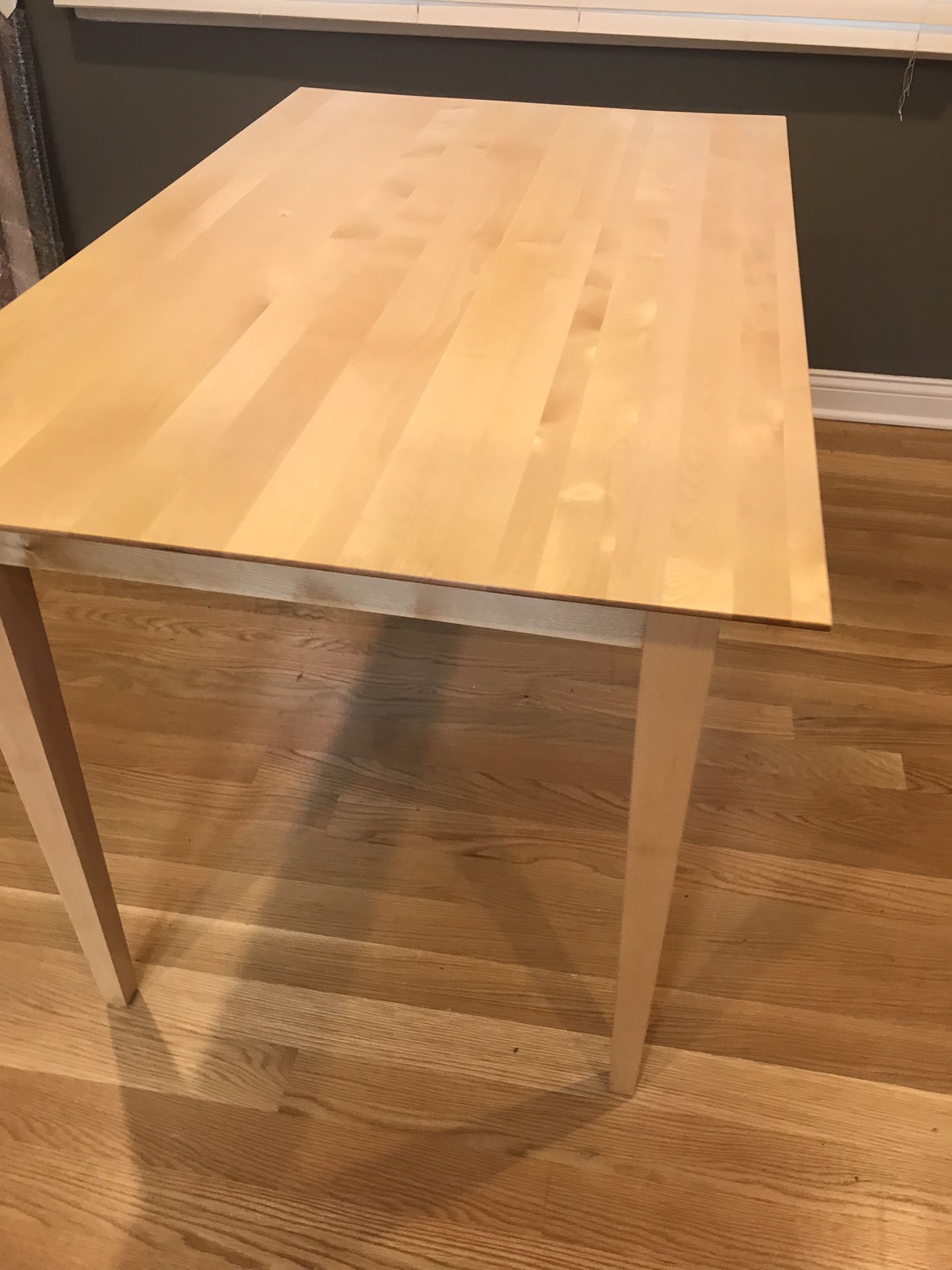 Crate and Barrel Dining Table 48x30