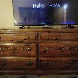 Solid Walnut Dresser